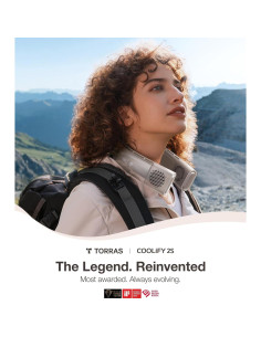 Ventilador de Cuello TORRAS COOLIFY 2S 28H Batería Fría 2