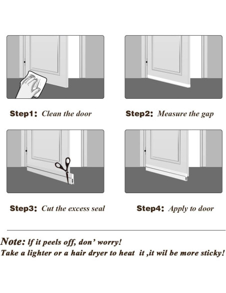 Barrera de Puerta Grande Zhajiang 2 Paquetes 8.6 cm x 99.1 cm