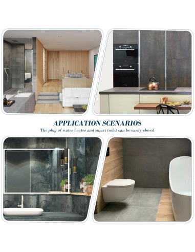 Cubierta de Enchufe Impermeable Uonlytech 20.2x12.1cm