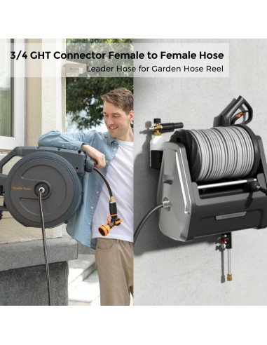 Manguera de Jardín Giraffe Tools 1.5m Hembra a Hembra Flexible