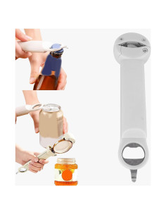 Abrebotellas Retráctil 3 en 1 Yulatik para Personas con Artritis