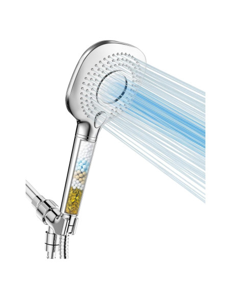 Cabezal de Ducha Filtrado KOSNEW Alta Presión 11.94 cm Cabezal de Ducha Filtrado KOSNEW Alta Presión 11.94 cm