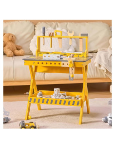 Banco de herramientas para niños BUDDGO amarillo 5.43 kg
