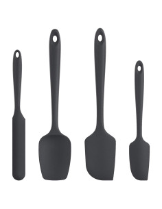 Juego de Espátulas de Silicona U-Taste 4 Piezas Resistente al Calor
