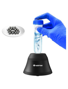 Mini Mezclador Vortex WEST TUNE 4000RPM Negro para Pinturas