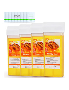 Cera Depilatoria Roll On Seopri Miel 4 Cartuchos 100% Natural