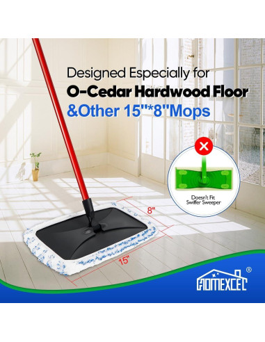 Almohadillas de Microfibra Reutilizables HOMEXCEL - Paquete de 2