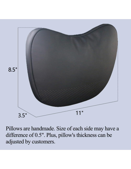 Almohada Ajustable para Reposacabezas Tesla TESBEAUTY 2 Unidades Almohada Ajustable para Reposacabezas Tesla TESBEAUTY 2 Unidades