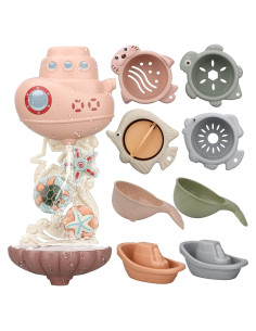 Set de Juguetes de Baño LZZAPJ para Bebés 6-12 Meses
