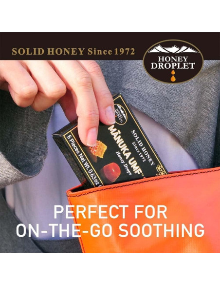 Gotas de Miel Manuka Gota de Miel UMF10+ Sabor Grosella Negra