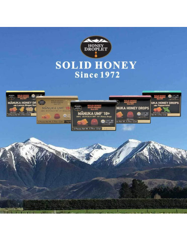 Gotas de Miel Manuka Gota de Miel UMF10+ Sabor Grosella Negra