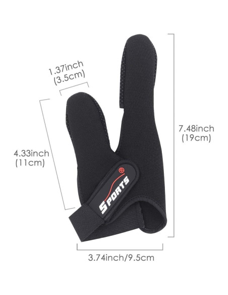 Guante de Pesca Profesional Uniwit - Antideslizante, Ajustable