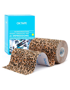 Cinta Kinesiológica CINTA OK Hipoalergénica 2 Rollos Cebra