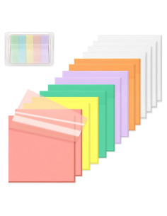 Notas Adhesivas Transparentes SYMDROMIA 7.62cm 800 Hojas