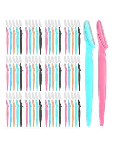 100 Navajas de Cejas y Cara Phyyixs - Seguras y Amigables