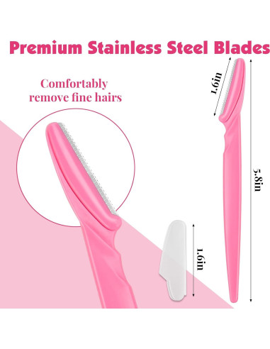 100 Navajas de Cejas y Cara Phyyixs - Seguras y Amigables