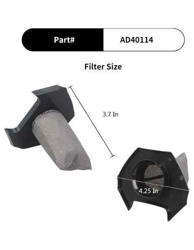 Filtro de Reemplazo CPAI AD40114 para Aspiradora Dirt Devil Power Express Lite - 4 Paquete