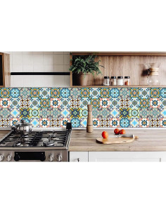 25 Calcomanías Decorativas Didauser 10x10cm Vinilo Impermeable 2