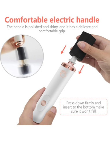 Agitador Eléctrico de Pegamento Eenten para Pestañas y Uñas