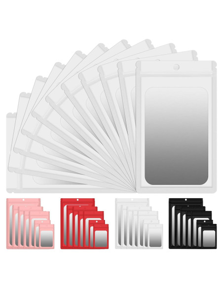 Paquete de 100 Bolsas Mylar Reutilizables EgticLive 10.67x17.27 cm