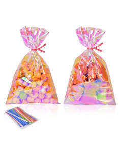 Bolsas de Celofán Holográficas PACKSISTER 15.24x22.86 cm 100 Pcs