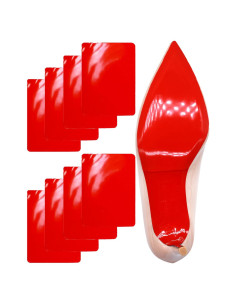 Protectores de Suela Roja BHXANZOU 8 Pcs Antideslizantes 15.24x11.43cm