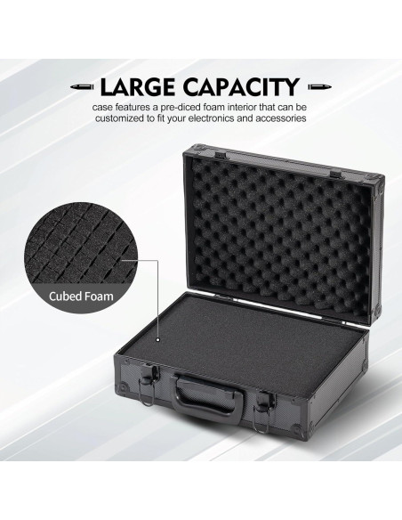 Funda Dura Personalizable GTcase 01 para Drones y Cámaras 34x25x13cm