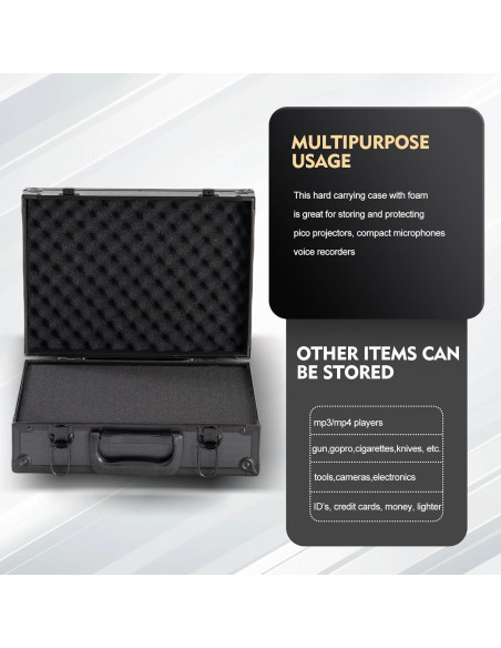 Funda Dura Personalizable GTcase 01 para Drones y Cámaras 34x25x13cm