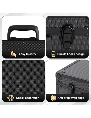 Funda Dura Personalizable GTcase 01 para Drones y Cámaras 34x25x13cm