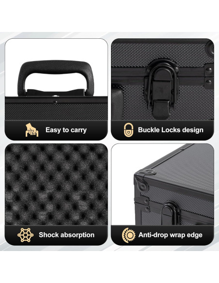 Funda Dura Personalizable GTcase 01 para Drones y Cámaras 34x25x13cm