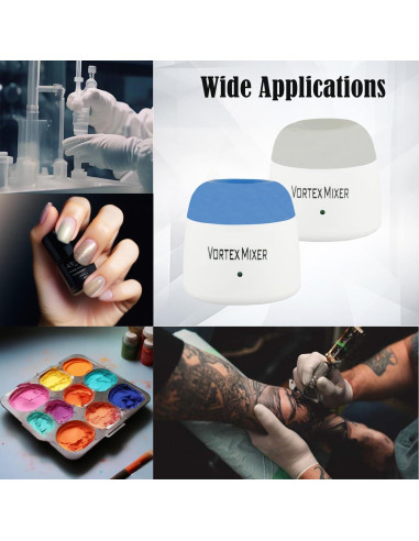 Mezclador Vortex Mini HUBEST 5200RPM para Laboratorio y Pintura