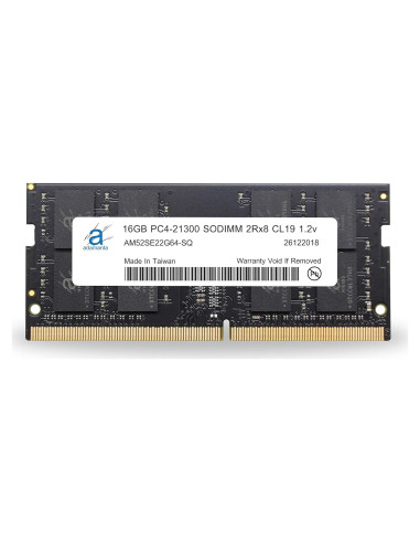 Memoria RAM Adamanta 16GB DDR4 2666MHz SODIMM 260 pines