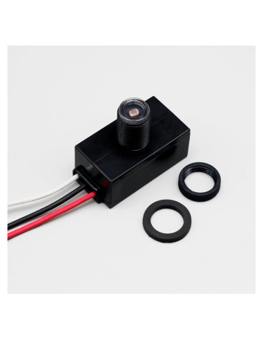 Interruptor Fotoeléctrico QDenglamp GDKT015 para Exteriores