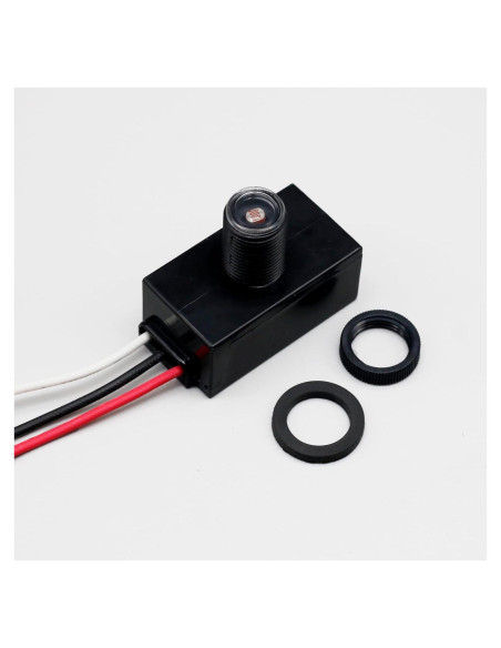 Interruptor Fotoeléctrico QDenglamp GDKT015 para Exteriores