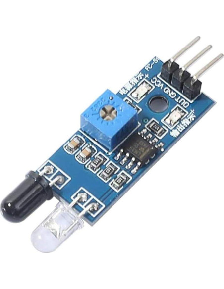 5 Sensores Infrarrojos IR para Evitar Obstáculos Coche Robot