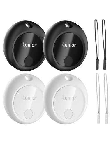 AirTag Lymor Localizador Bluetooth para Llaves y Equipaje - Paquete de 4