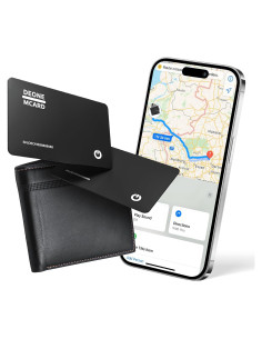 Tarjeta Rastreadora de Cartera Hongtop H, Ultra Delgado, IPX7, 2PCS