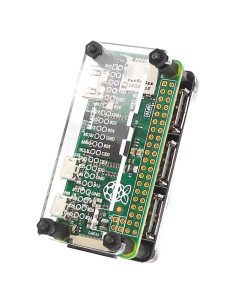 Protector acrílico para Hub USB 4 puertos MakerSpot Raspberry Pi