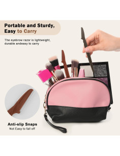 Cuchillas Dermaplane D para Mujeres - 6 Piezas - Afeitadora Facial 2