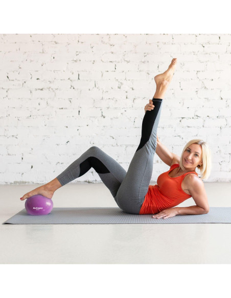 Bola de Tonificación A2ZCARE 18 cm 3.63 kg PVC Púrpura