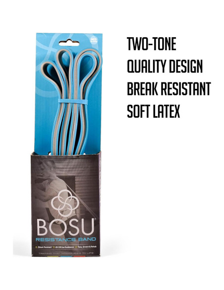 Banda de Resistencia Media BOSU 20-45 kg Antideslizante Banda de Resistencia Media BOSU 20-45 kg Antideslizante