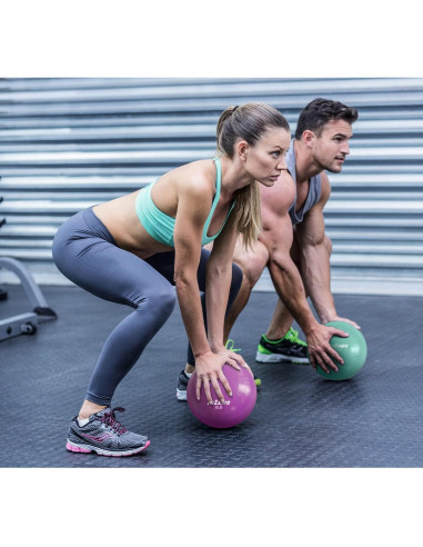 Bola de Tonificación A2ZCARE 18 cm 3.63 kg PVC Púrpura