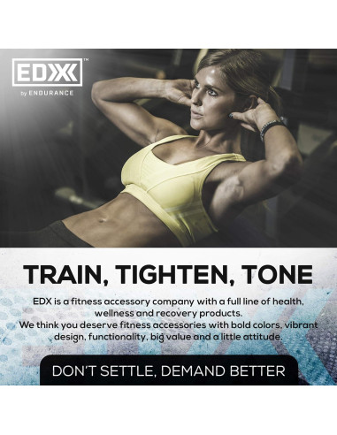 Banda de Resistencia EDX 30.48 cm Juego de 3 Sin Látex