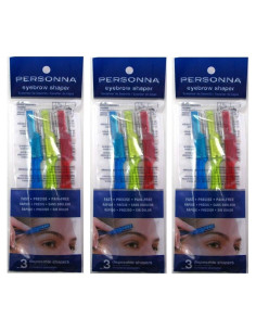 Cortador de Cejas Personna - Paquete de 3 Unidades