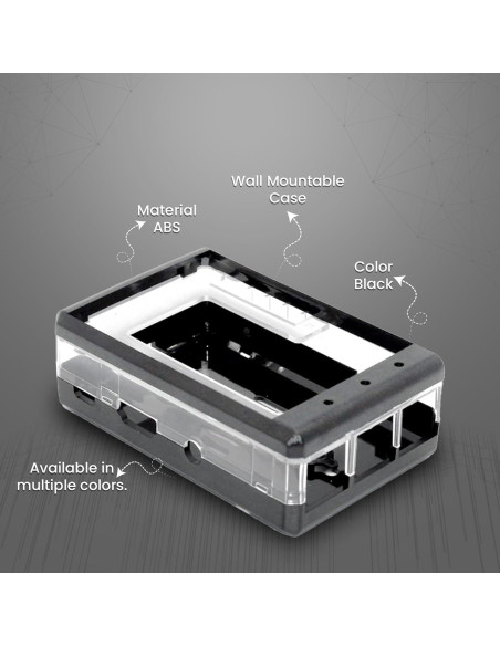 Caja Transparente SB Components para TFT LCD 3.2" Raspberry Pi