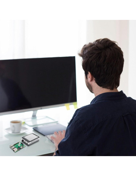 Caja Transparente SB Components para TFT LCD 3.2" Raspberry Pi