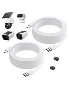 Cable de Alimentación 7.62m Goldtime para eufy SoloCam y eufyCam