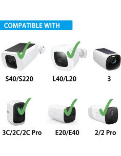 Panel Solar Shyueda 4W IP65 para Eufycam con Cable 4m 2