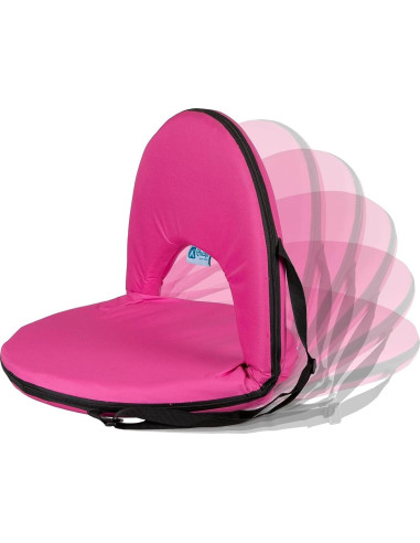 Silla Plegable Acolchada Stansport Go Anywhere Fucsia