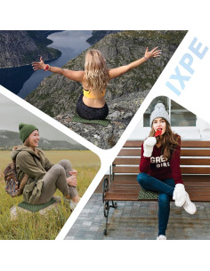 Almohadilla de Asiento Plegable FOCHIER F IXPE Verde 39.9x30.5 cm 2